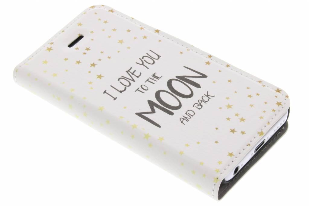 Image of Quote Design I Love You To The Moon Booklet voor de iPhone 5c