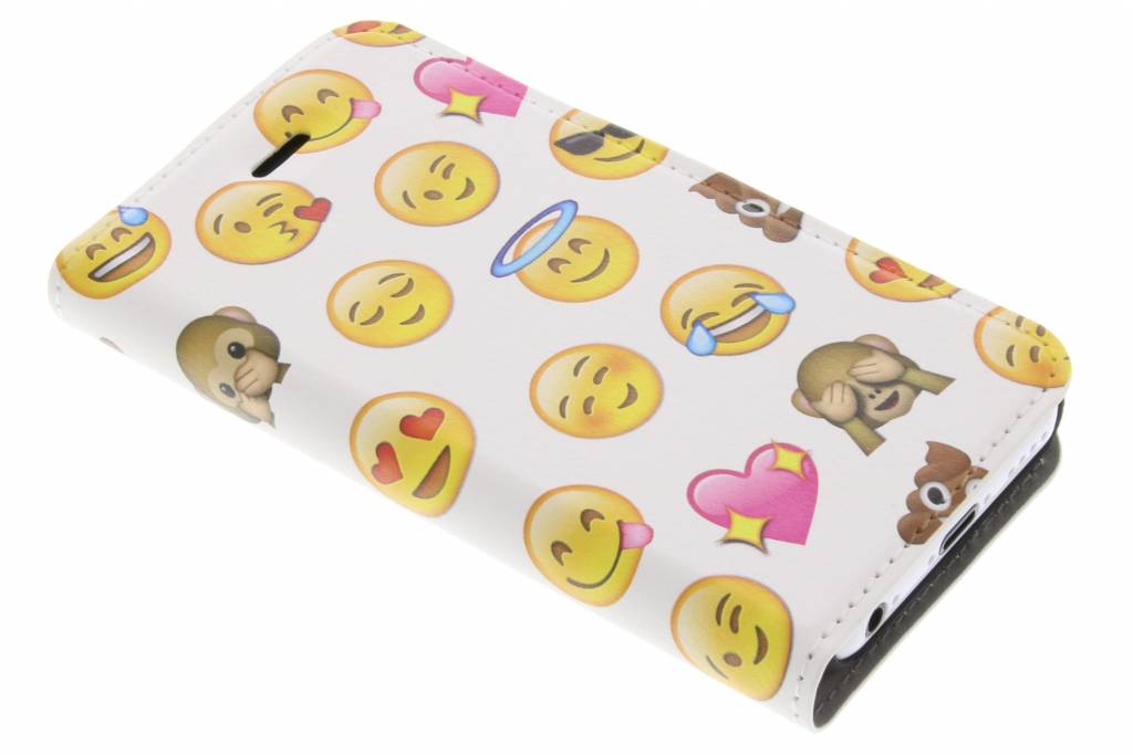 Image of Emoji Smiley Design Booklet voor de iPhone 5c