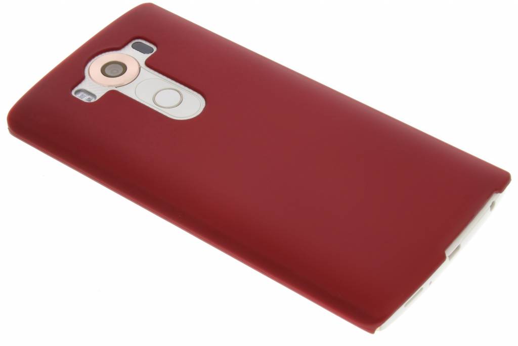 Image of Rood effen hardcase hoesje voor de LG V10