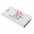 Bull Skull Feathers Design Booklet voor de iPhone 5c Bull Skull Feathers Design Booklet voor de iPhone 5c