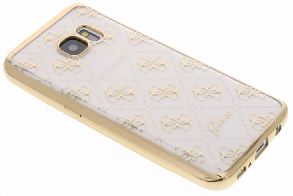 Image of Guess TPU Back Cover Samsung Galaxy S7 Goud