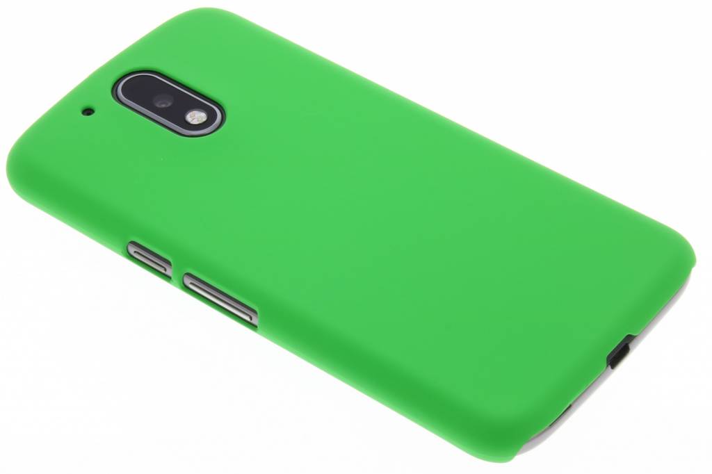 Image of Groen effen hardcase hoesje voor de Motorola Moto G4 (Plus)