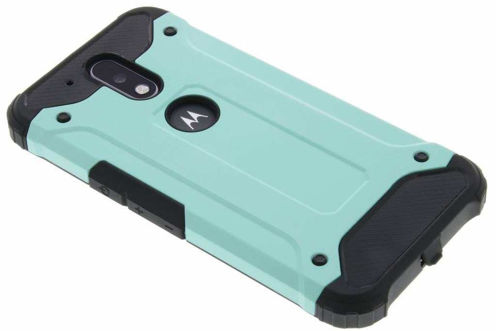 Image of Mintgroene Rugged Xtreme Case voor de Motorola Moto G4 (Plus)