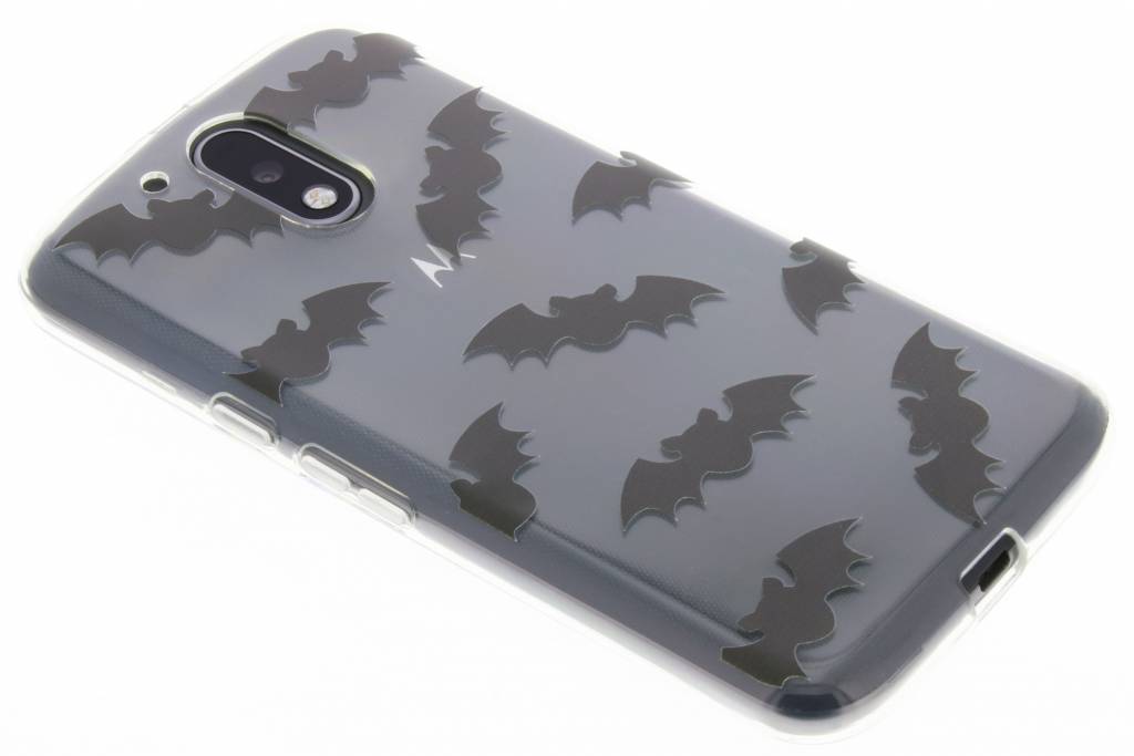 Image of Halloween design vleermuizen TPU hoesje voor de Motorola Moto G4 (Plus)