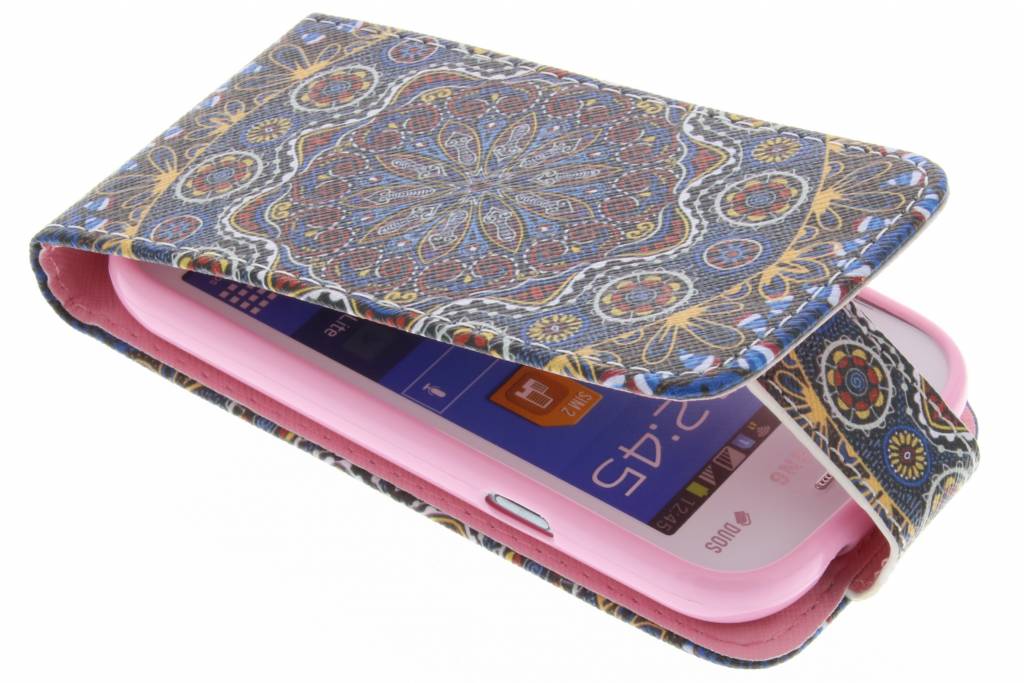 Image of Mandala design TPU flipcase voor de Samsung Galaxy Trend Lite