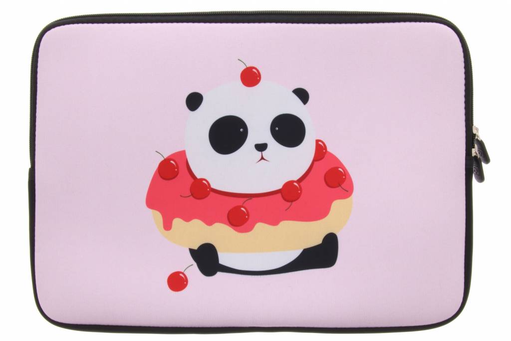 Image of Universele Panda Cherry Donut design sleeve 10 inch