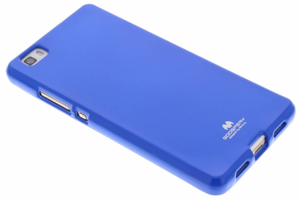 Image of Jelly Case voor de Huawei P8 Lite - Blauw