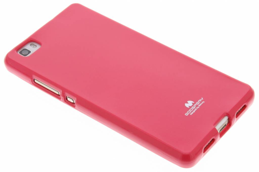 Image of Jelly Case voor de Huawei P8 Lite - Fuchsia