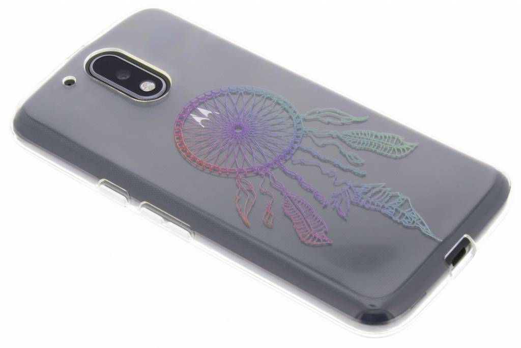 Image of Multicolor dromenvanger design TPU hoesje voor de Motorola Moto G4 (Plus)