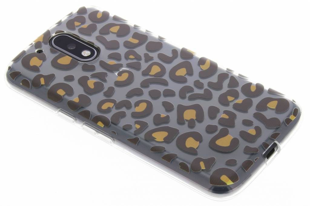 Image of Dierenprint design Luipaard TPU hoesje voor de Motorola Moto G4 (Plus)