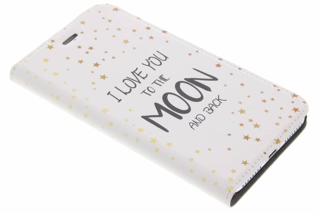 Image of Quote design Love You To The Moon Design Booklet voor de iPhone 7 Plus