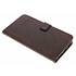 Bruine luxe leder booktype hoes voor de Huawei Mate 9 Bruine luxe leder booktype hoes voor de Huawei Mate 9