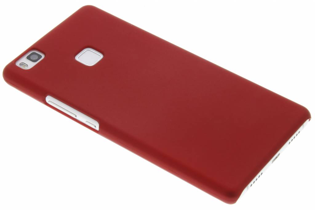 Image of Rood effen hardcase hoesje voor de Huawei P9 Lite