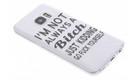 Quote design TPU hoesje Samsung Galaxy S7 Quote design TPU hoesje Samsung Galaxy S7