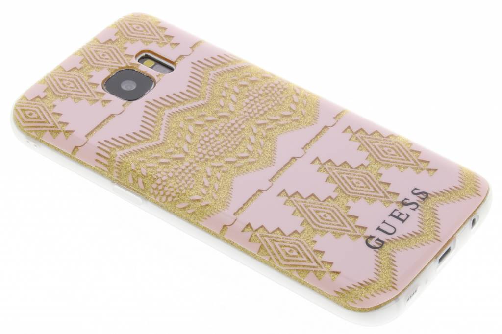 Image of Guess Tribal TPU Samsung S7 Gold