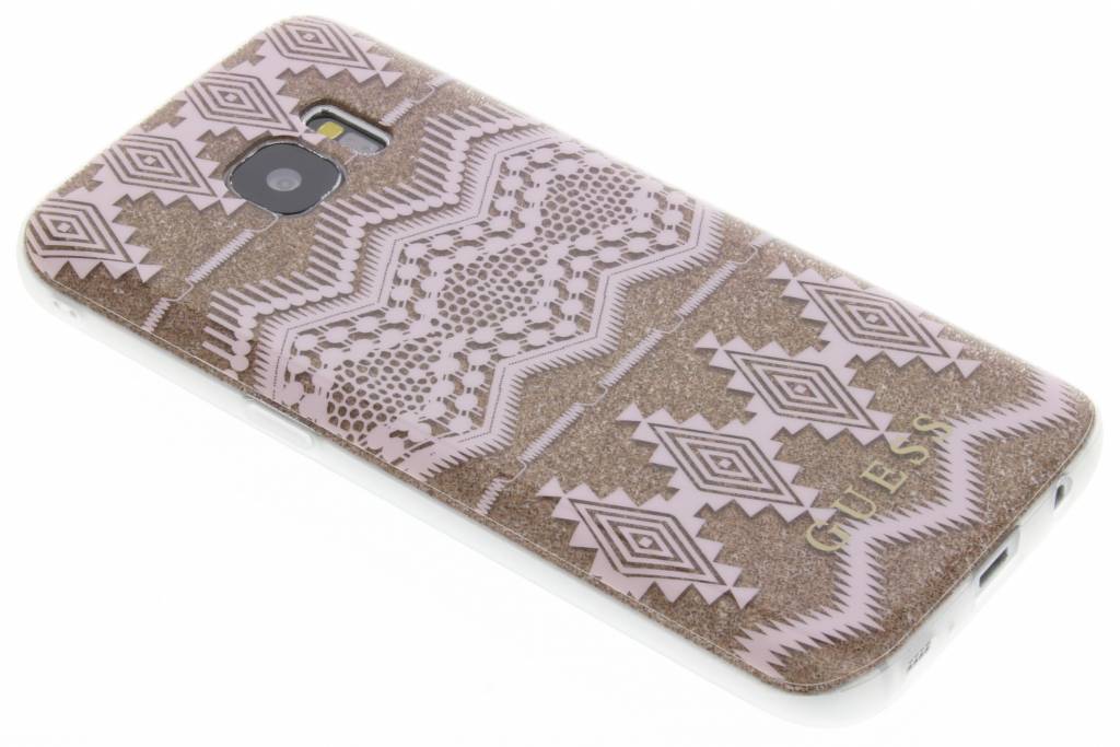 Image of Guess Tribal TPU Samsung S7 Brown