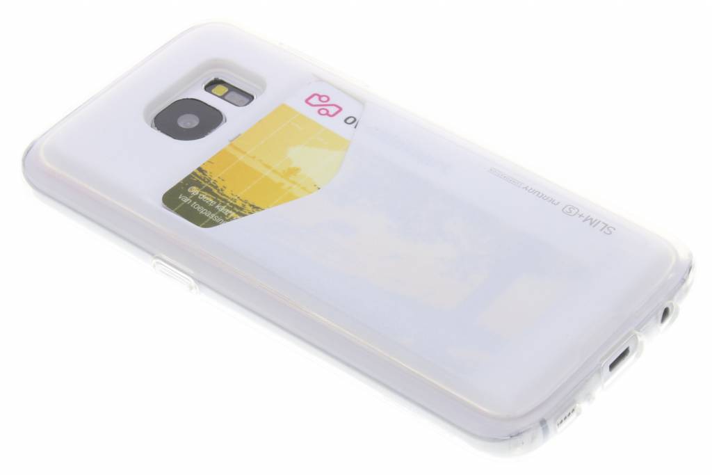 Image of Card Pocket Case voor de Samsung Galaxy S7 - Zilver