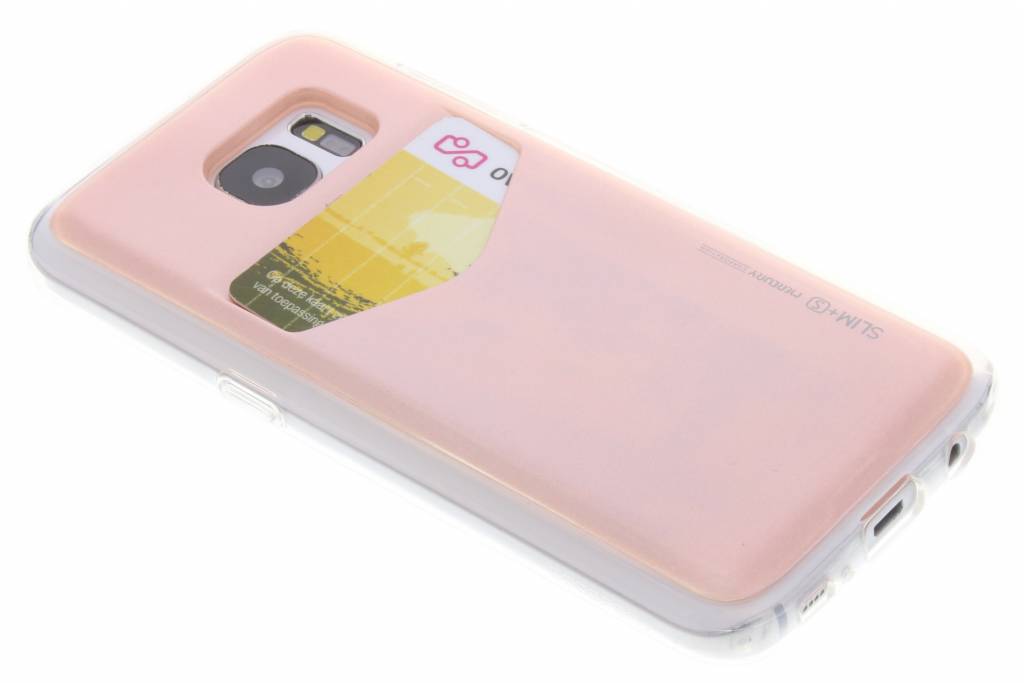 Image of Card Pocket Case voor de Samsung Galaxy S7 - Roze
