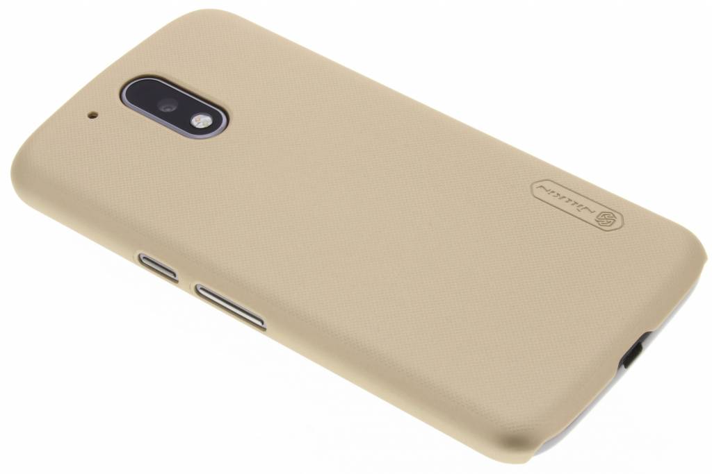 Image of Frosted Shield hardcase hoesje voor de Motorola Moto G4 (Plus) - Goud