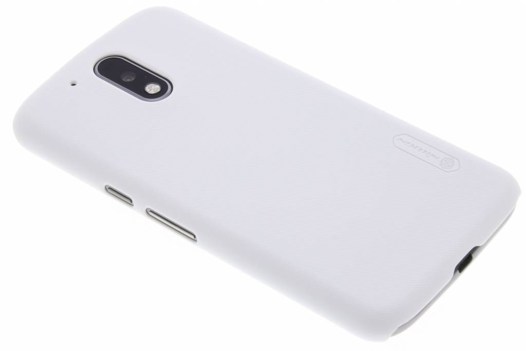 Image of Frosted Shield hardcase hoesje voor de Motorola Moto G4 (Plus) - Wit