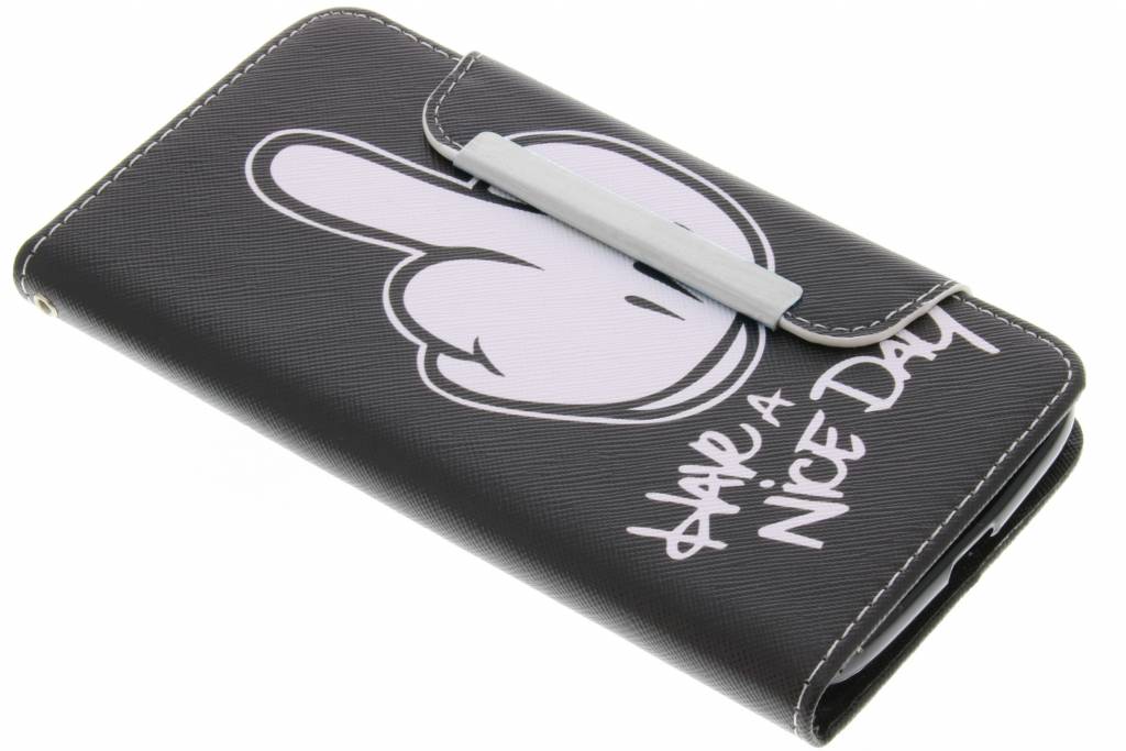 Image of Have a nice day design TPU Wallet Case voor de Motorola Moto G4 (Plus)