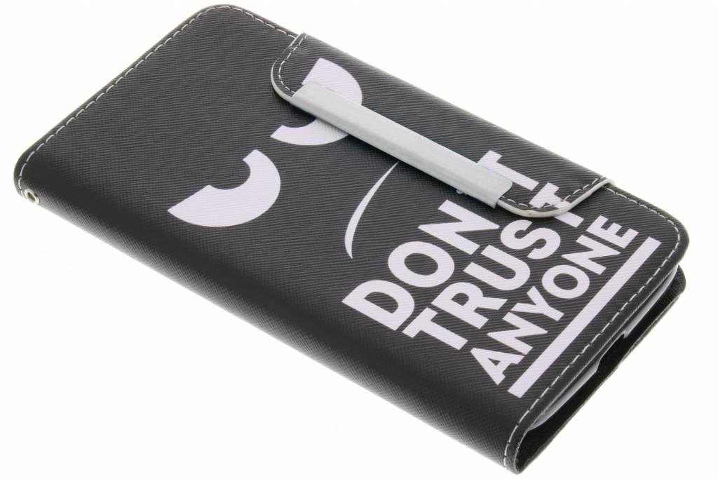 Image of Don't trust anyone design TPU Wallet Case voor de Motorola Moto G4 (Plus)