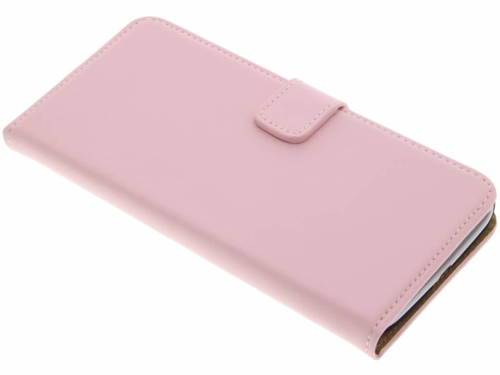 Image of Luxe Book Case voor de Motorola Moto G4 (Plus) - Poederroze