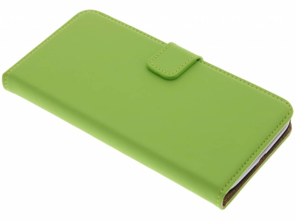 Image of Luxe Book Case voor de Motorola Moto G4 (Plus) - Groen