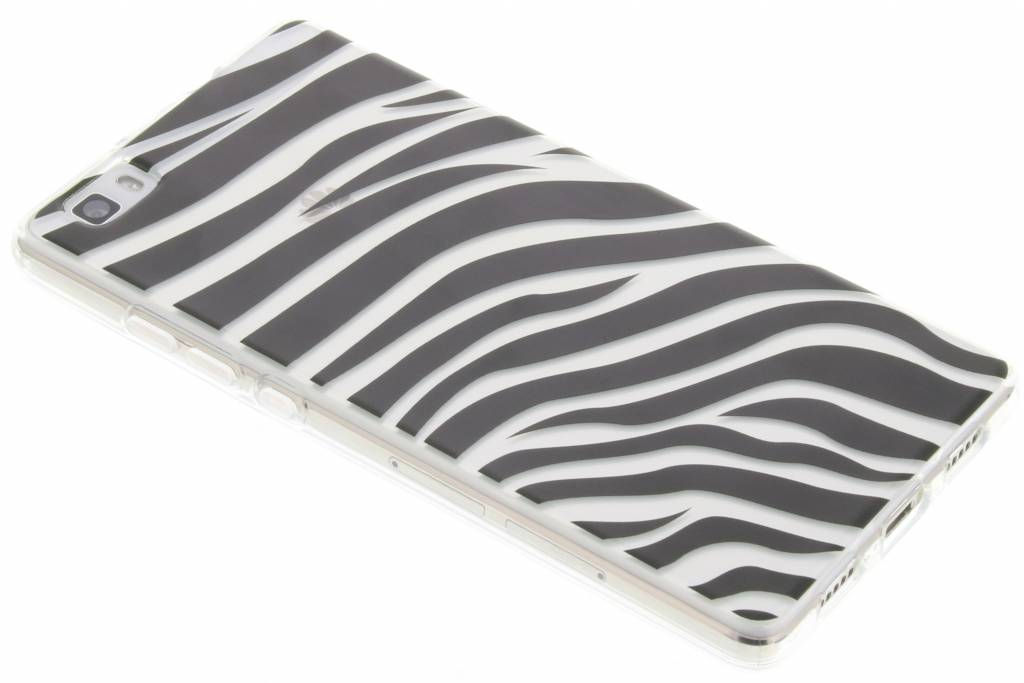 Image of Dierenprint design Zebra TPU hoesje voor de Huawei P8 Lite