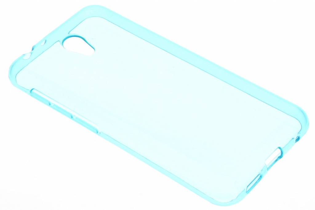 Image of Blauwe transparante gel case voor de Vodafone Smart Prime 7