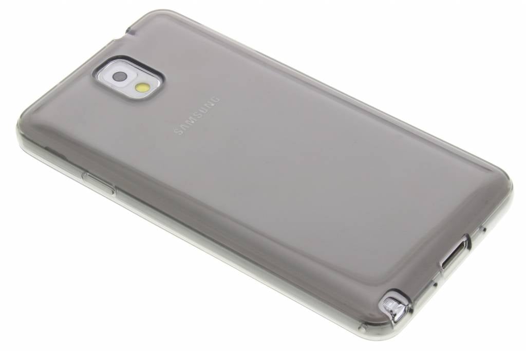 Image of Grijze transparante gel case voor de Samsung Galaxy Note 3