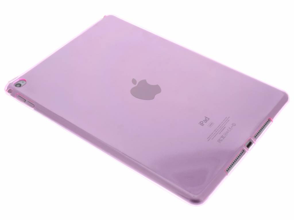 Image of Roze transparante gel case voor de iPad Air 2