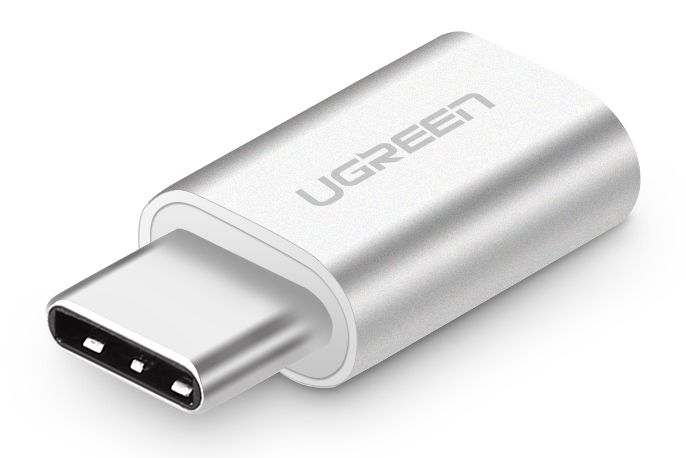 Image of USB Type-C naar Micro USB Adapter - Zilver