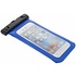 Blauwe universele waterproof case maat M Blauwe universele waterproof case maat M