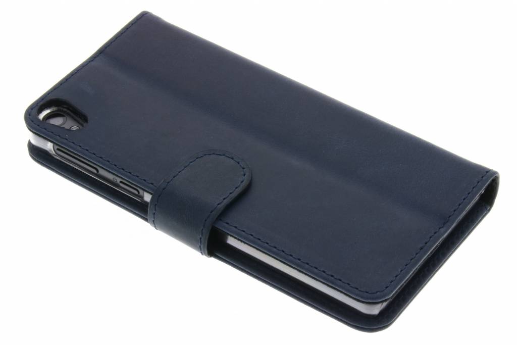 Image of Booklet Classic Luxe voor de Sony Xperia E5 - Vintage Blauw