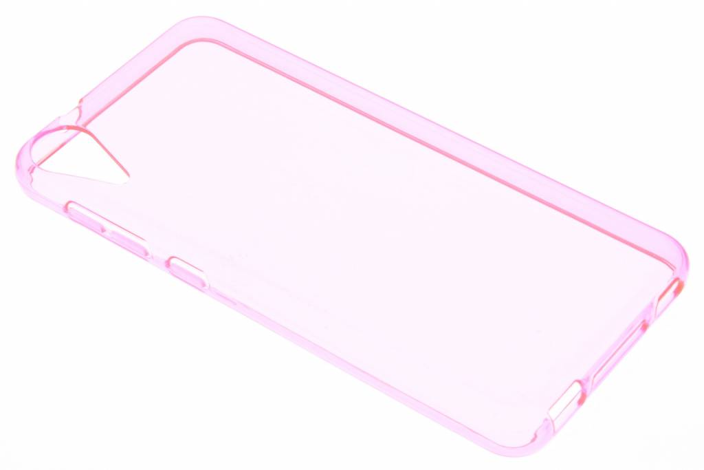 Image of Roze transparant gel case voor de HTC Desire 10 Lifestyle