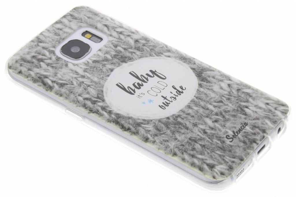 Image of Quotes Baby It?s Cold Outside TPU hoesje voor de Samsung Galaxy S7