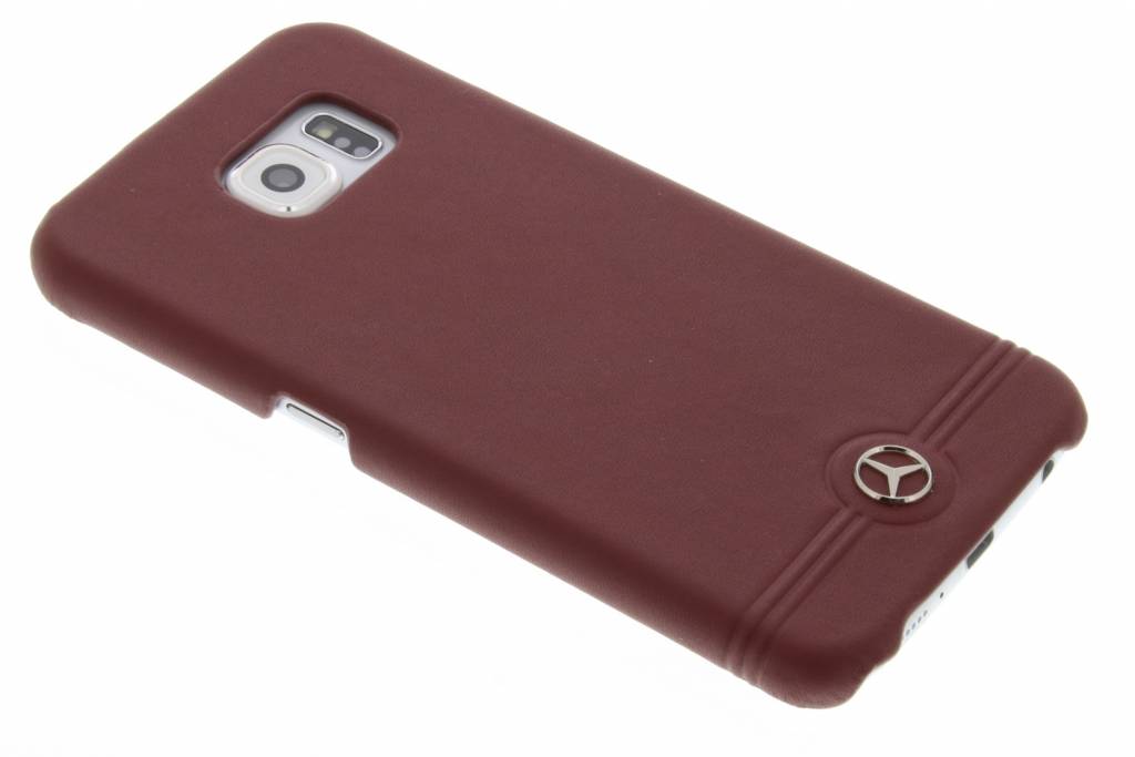 Image of Leather Hard Case Pure Line voor de Samsung Galaxy S6 - Rood