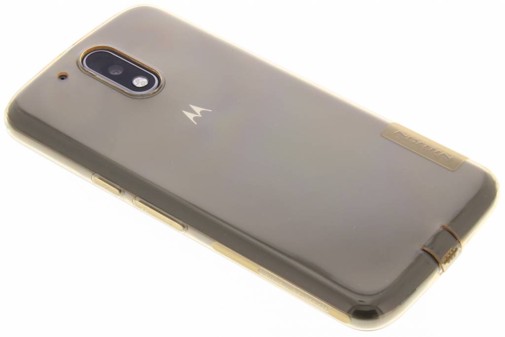 Image of Nature TPU case voor de Motorola Moto G4 (Plus) - Oranje