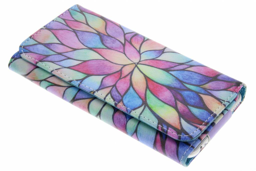 Image of Universele bloem design wallet maat M