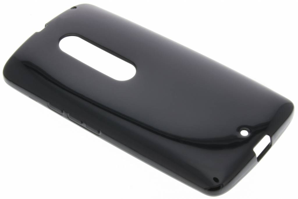 Image of Zwarte gel case Motorola Moto X Play