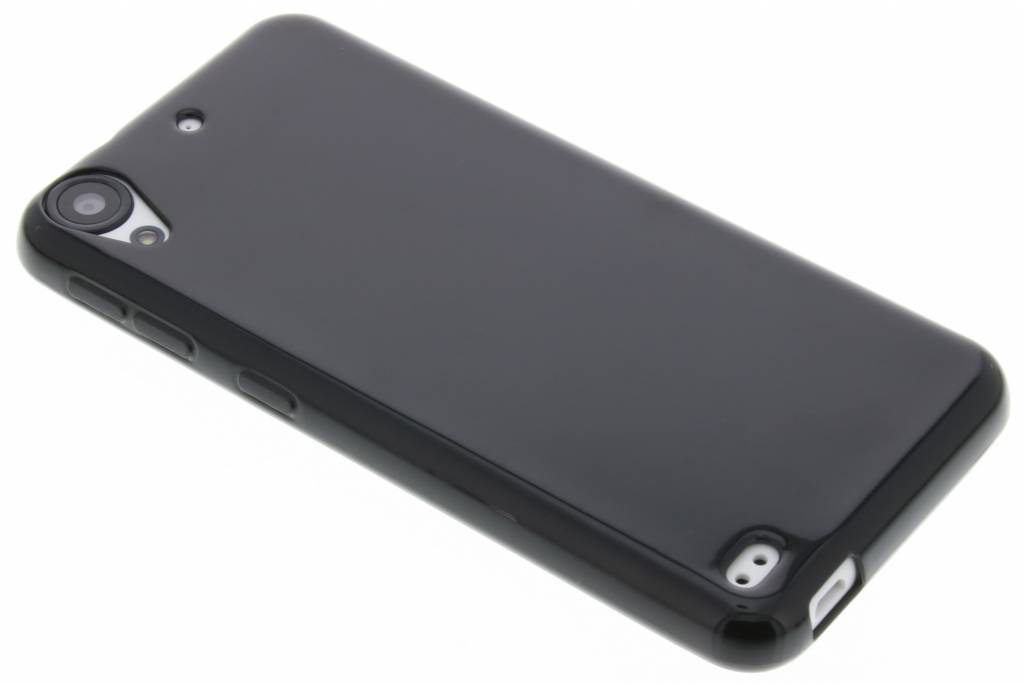 Image of Zwart effen gel case voor de HTC Desire 530