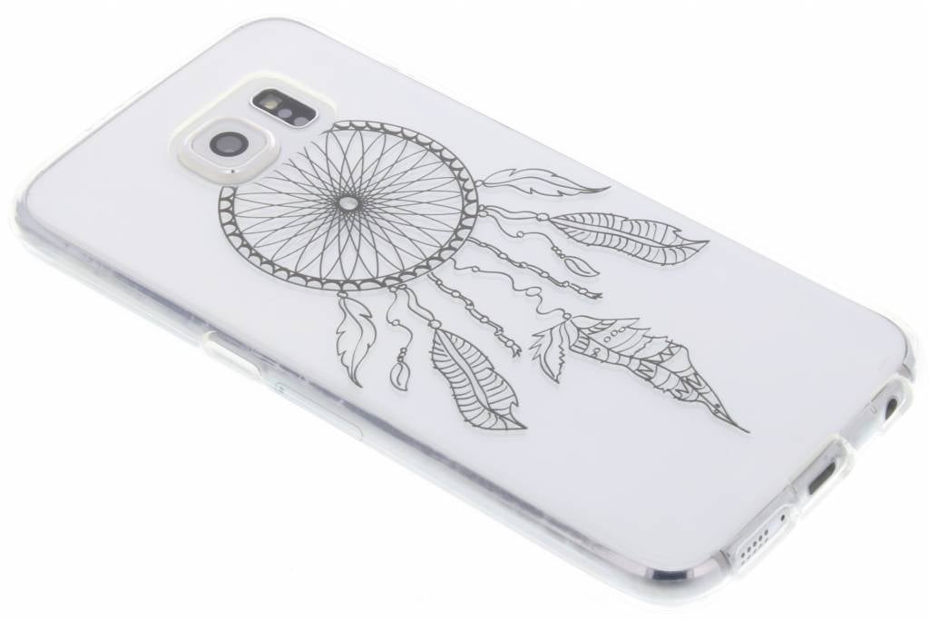 Image of Zwart dromenvanger design TPU hoesje voor de Samsung Galaxy S6