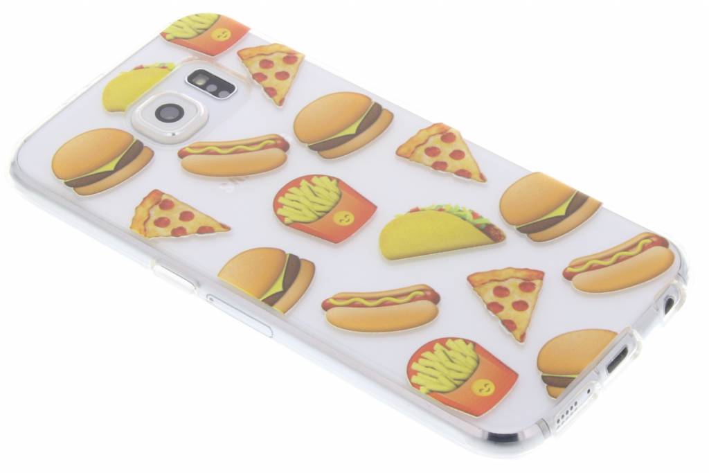 Image of Emoji Fast Food TPU hoesje voor de Samsung Galaxy S6