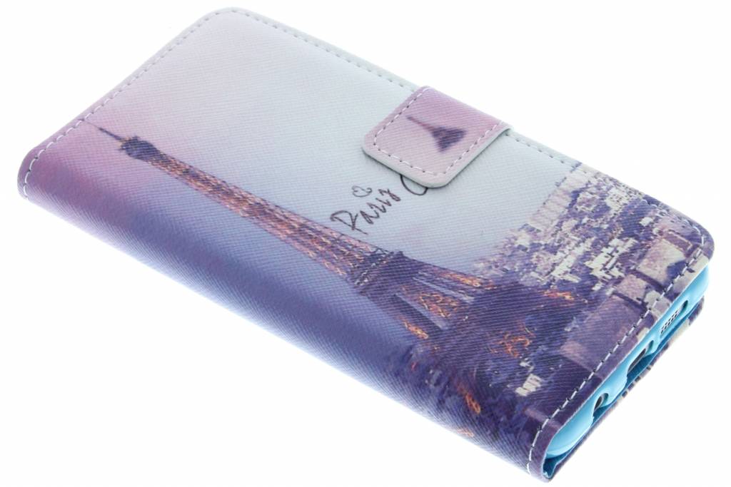 Image of Eiffeltoren design TPU booktype hoes voor de Samsung Galaxy A3 (2016)