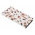 Feathers Brown Design Booklet voor de Samsung Galaxy S8 Feathers Brown Design Booklet voor de Samsung Galaxy S8
