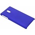 Blauw effen hardcase hoesje voor de Nokia 3 Blauw effen hardcase hoesje voor de Nokia 3
