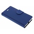 Accezz Wallet TPU Booklet voor de Sony Xperia X Compact - Blauw Accezz Wallet TPU Booklet voor de Sony Xperia X Compact - Blauw