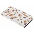 Feathers Brown Design Booklet voor de iPhone 5 / 5s / SE Feathers Brown Design Booklet voor de iPhone 5 / 5s / SE
