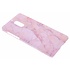Roze marmer design hardcase hoesje voor de Nokia 6 Roze marmer design hardcase hoesje voor de Nokia 6